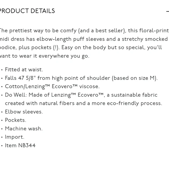 Madewell Lucie Elbow-Sleeve Smocked Midi Dress In Sunflower Field Ocean Blue - Picture 3 of 15